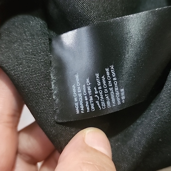 Black Bebe Tote with Gold Chain - Picture 6 of 8